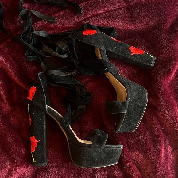 AKIRA Shoes Rose Heels Poshmark